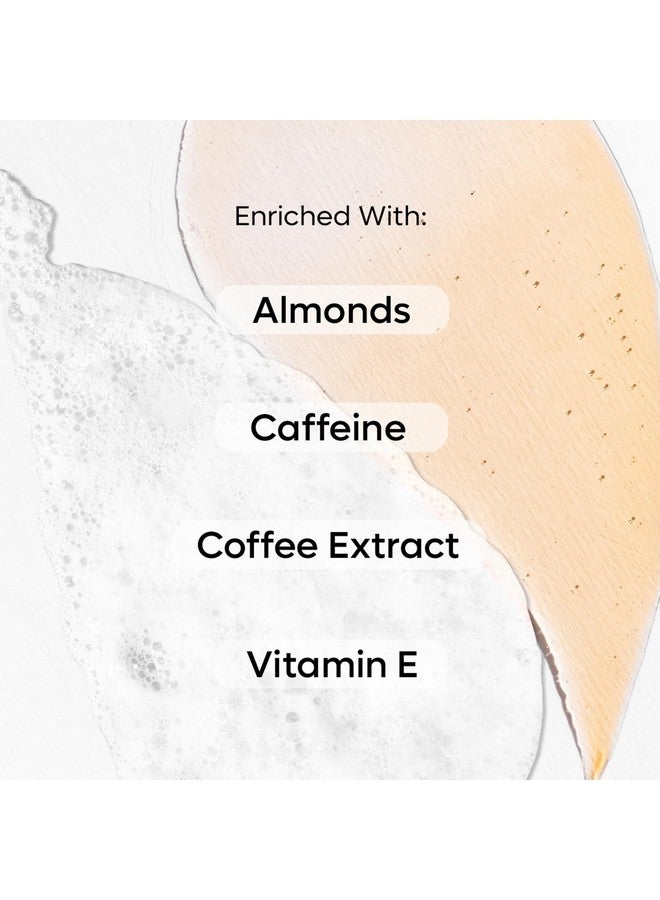 إم كافيين غسول الجسم بالقهوة واللوز لتغذية البشرة | رائحة اللوز والجوز | منظف الجسم الغني بفيتامين E للبشرة الناعمة والمرنة | جل استحمام خالي من الكبريتات للرجال والنساء 200 مل - Image 4