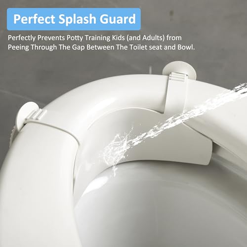 Doytn Universal Pee Deflector for Toilet Seat with Toilet lid Lifter, Toilet Splash Guard Prevents Kids and Adult from Peeing Splash Size 11.5 * 8.3” (1PC) - Image 4