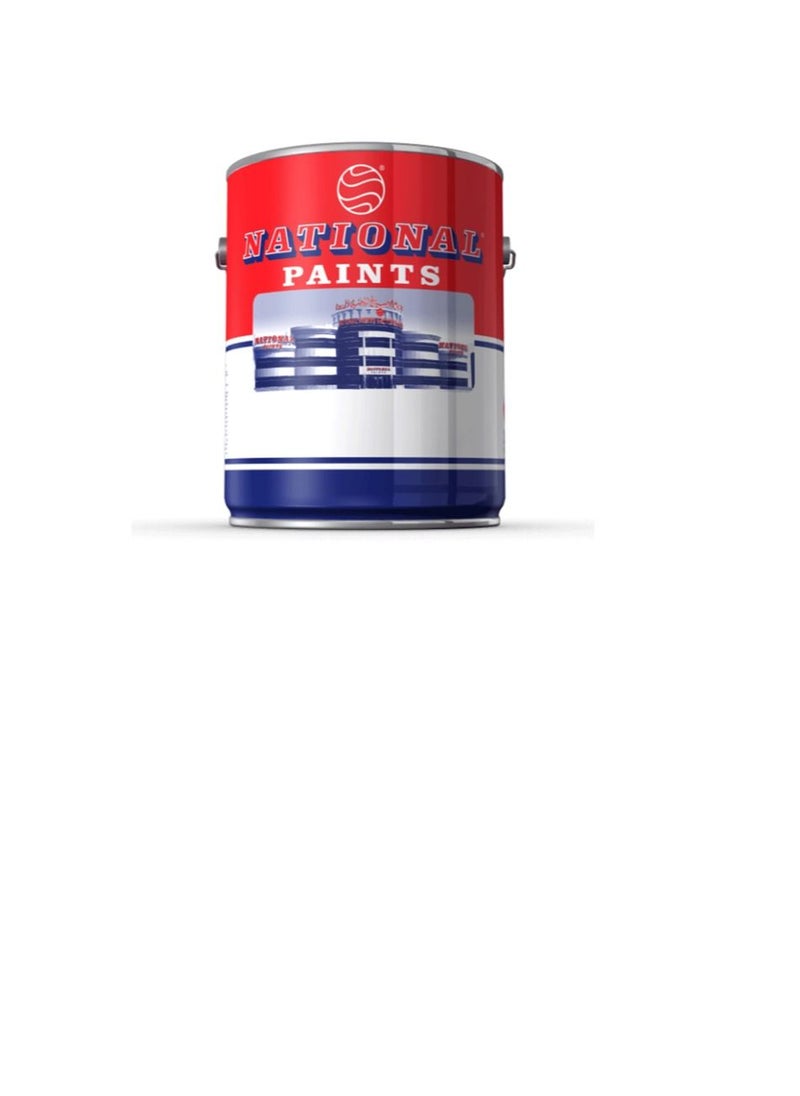 NATIONAL PAINTS - NATIONAL PAINTS-Eggshell Emulsion Silk Finish 801 off White 3.6 L - Image 1