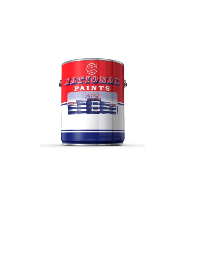 NATIONAL PAINTS - NATIONAL PAINTS-Eggshell Emulsion Silk Finish 801 off White 3.6 L - Image 1