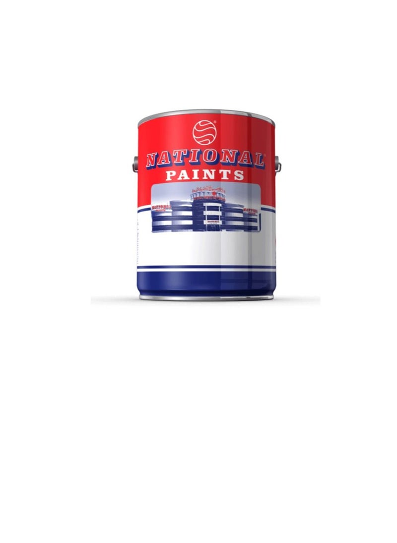 NATIONAL PAINTS - NATIONAL PAINTS-Eggshell Emulsion Silk Finish 801 off White 3.6 L - Image 1