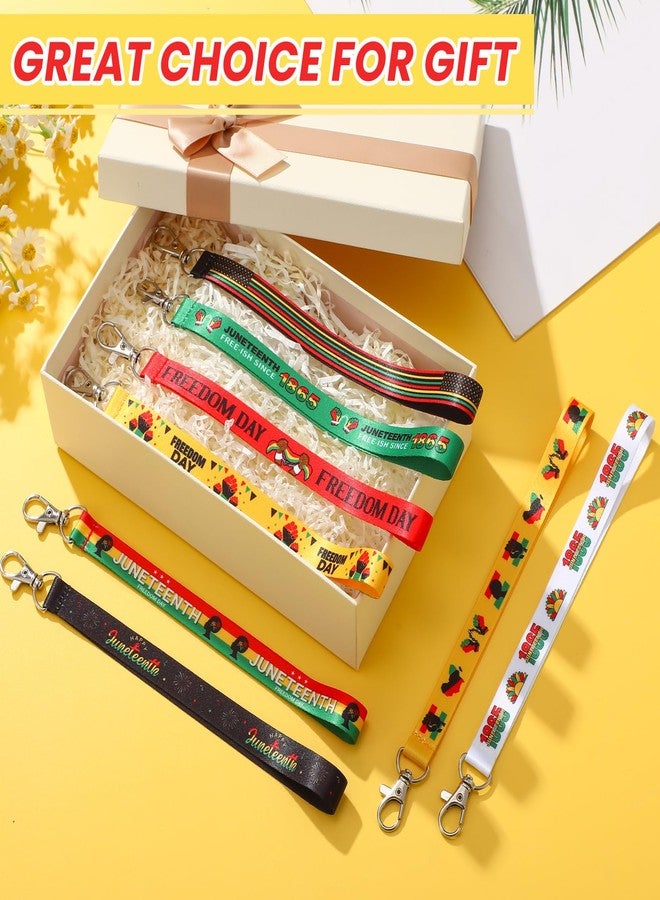 سوريو مجموعة Sureio من 80 قطعة من سلاسل مفاتيح يوم التحرير (Juneteenth)، هدايا حفلات يوم الحرية السوداء، سلاسل مفاتيح معلقة، حلقات مفاتيح لمهرجان الأمريكيين الأفارقة، يوم التحرير (Juneteenth)، يوم الحرية 1865، 19 يونيو، لوازم حفلات وطنية، هدايا - Image 4