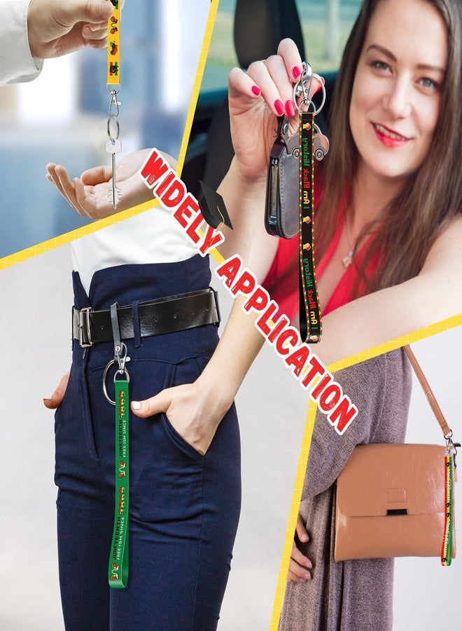 سوريو مجموعة Sureio من 80 قطعة من سلاسل مفاتيح يوم التحرير (Juneteenth)، هدايا حفلات يوم الحرية السوداء، سلاسل مفاتيح معلقة، حلقات مفاتيح لمهرجان الأمريكيين الأفارقة، يوم التحرير (Juneteenth)، يوم الحرية 1865، 19 يونيو، لوازم حفلات وطنية، هدايا - Image 5