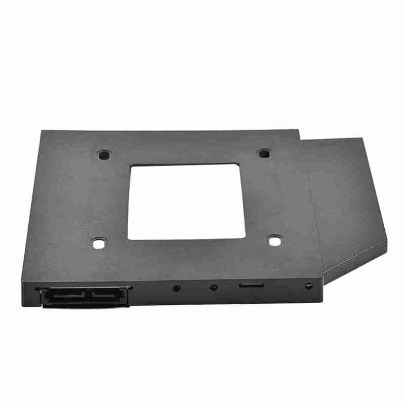 Internal HDD Bracket: 2.5in SATA III Aluminum Alloy - 6Gbps High Speed Transmission Easy Install HDD SSD Bracket for Most 9.5mm SATA Laptops - Image 1