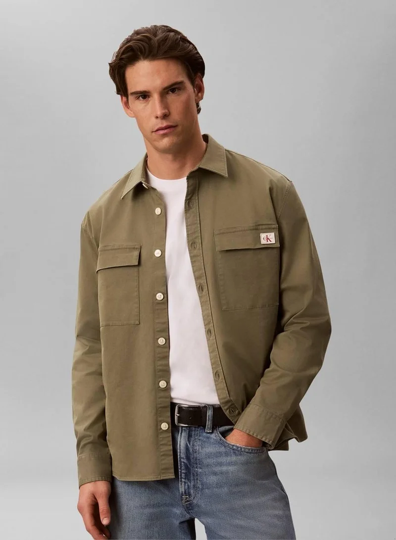 Comfort Cotton Utility Overshirt