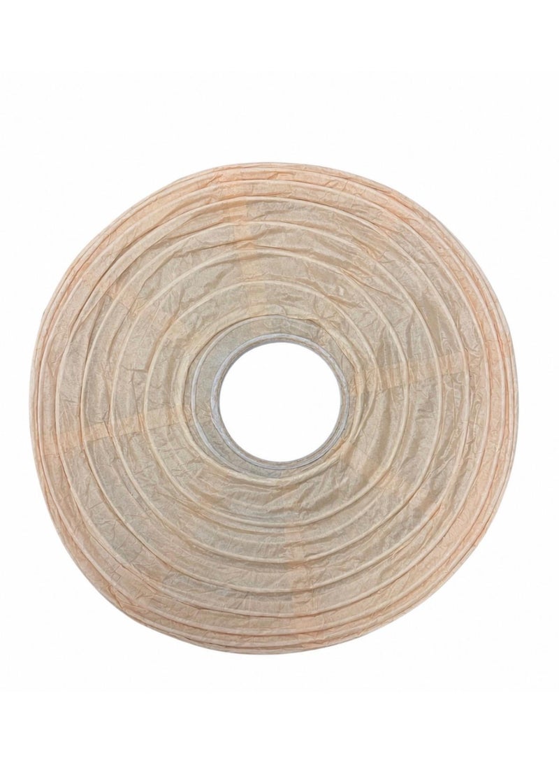 6-Inch Round Paper Lantern Hanging Lamp Shade for Party & Wedding Decoration – 1 Piece