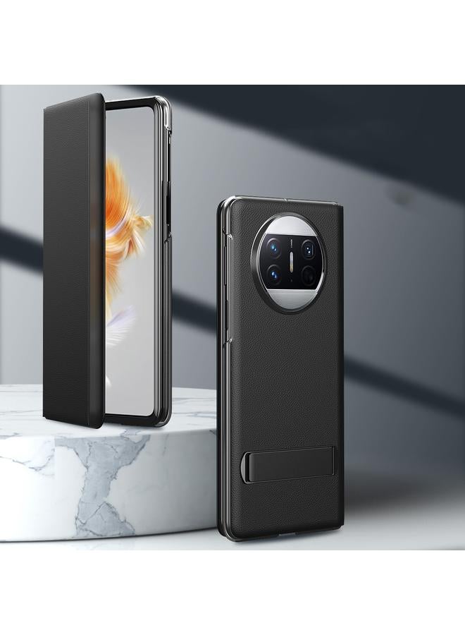 S-TOP Case For Huawei Mate X3 Leather All-inclusive Phone Case with Holder - Image 2