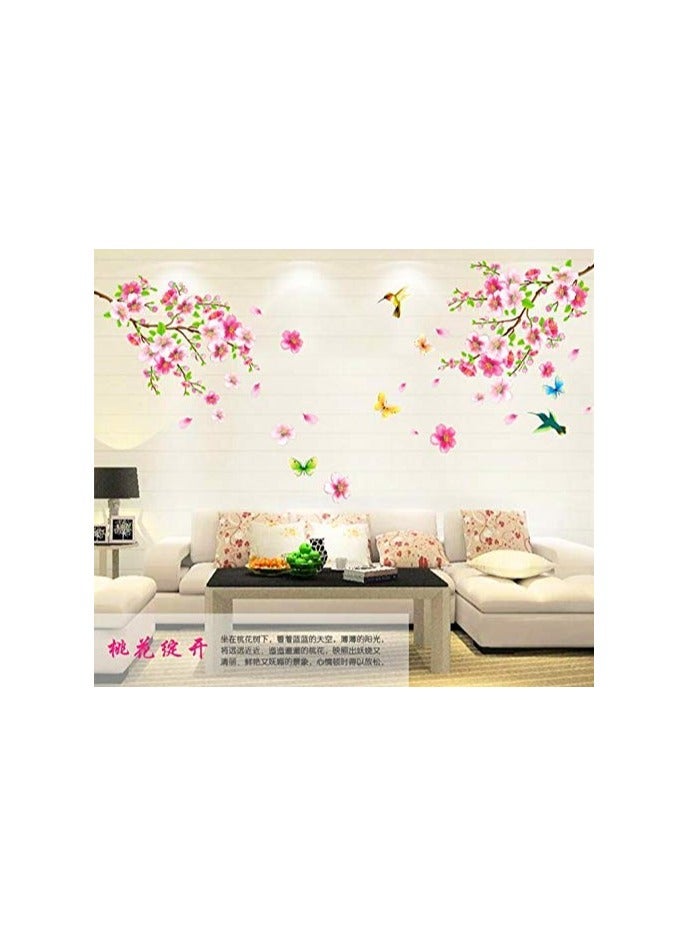 Green Tiger Plum Wallpaper Removable Wall Stickers home Decals - Image 3