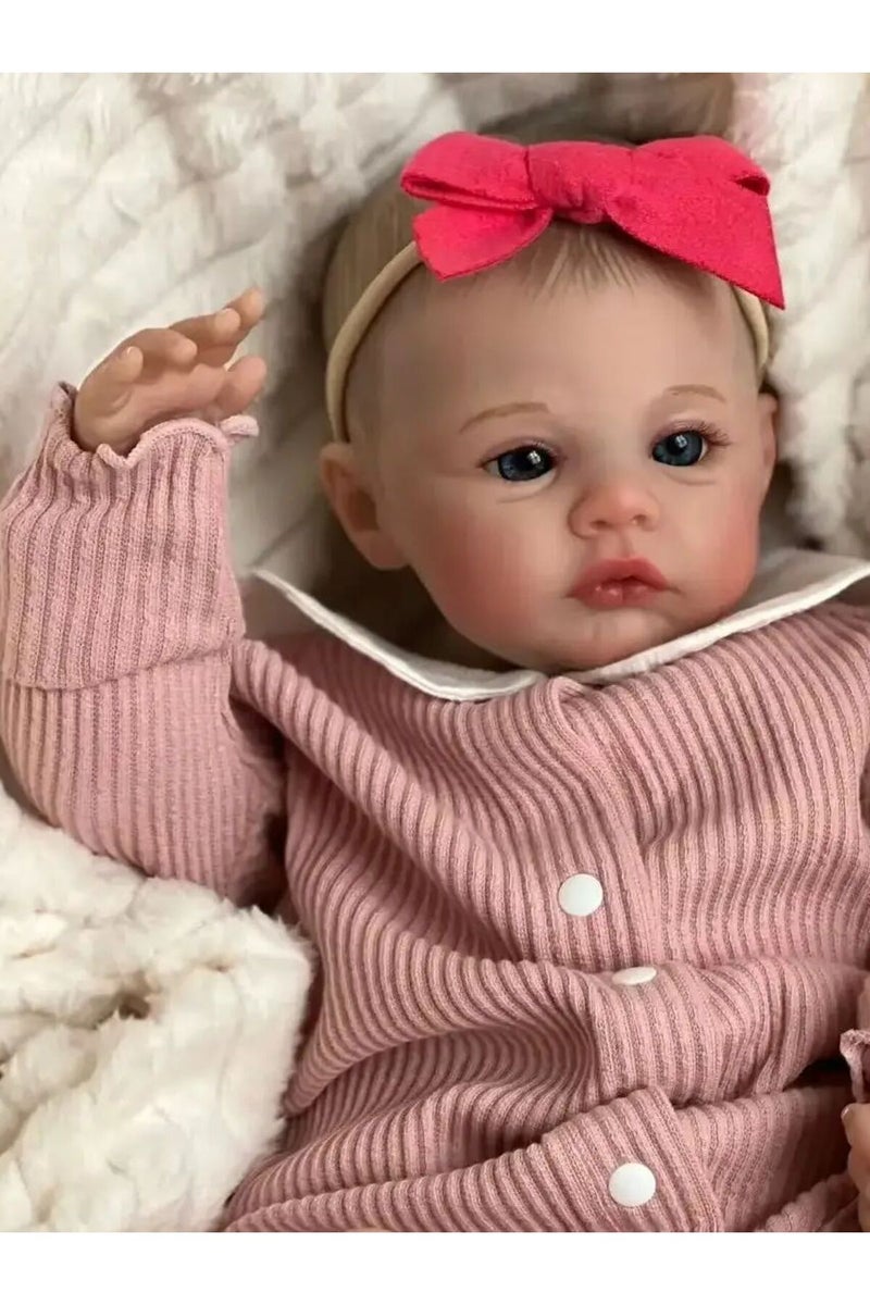 erorex 49CM JOYORA'S LIFELIKE 49CM HUMANOID DOLL, MADE OF SOFT RUBBER AND FEATURING A FASHIONABLE CARTOON T - Image 1