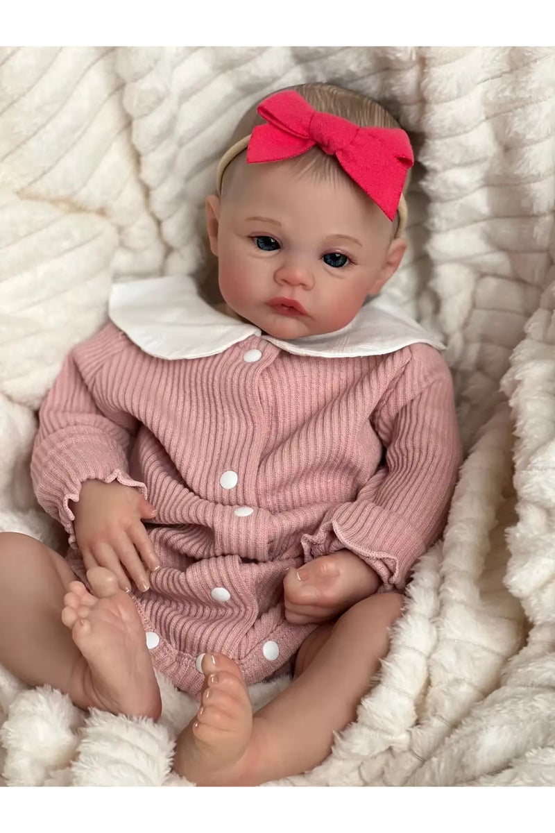 erorex 49CM JOYORA'S LIFELIKE 49CM HUMANOID DOLL, MADE OF SOFT RUBBER AND FEATURING A FASHIONABLE CARTOON T - Image 4