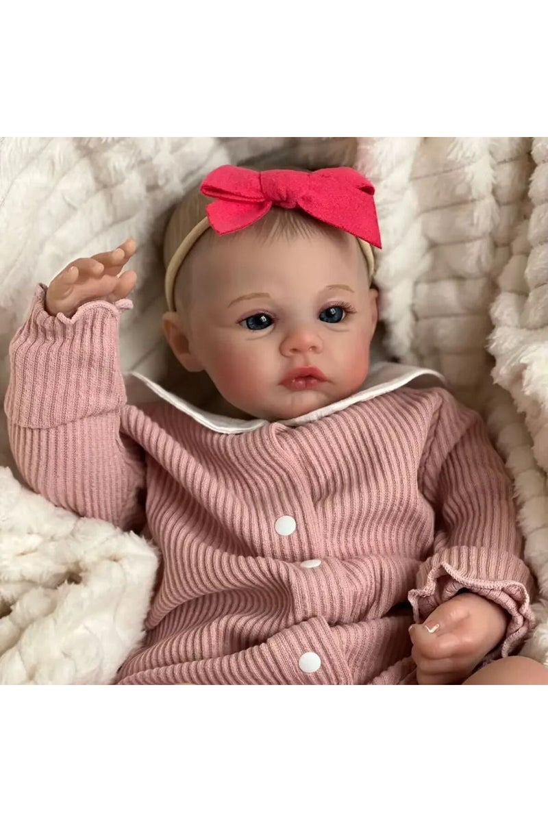 erorex 49CM JOYORA'S LIFELIKE 49CM HUMANOID DOLL, MADE OF SOFT RUBBER AND FEATURING A FASHIONABLE CARTOON T - Image 2