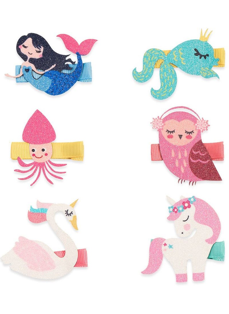Generic - 6-Piece Children Accessories Hair Clips - Image 1