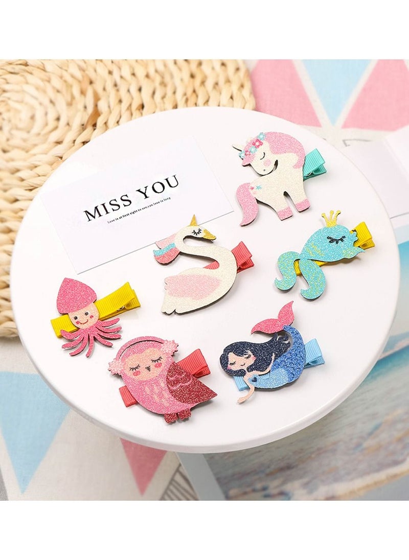 Generic - 6-Piece Children Accessories Hair Clips - Image 1