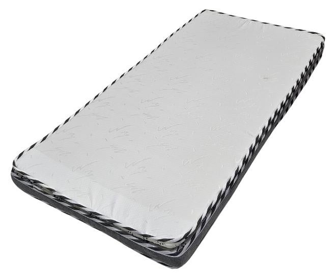 SMART HOME Double-layer foam mattress for a single bed (single person) – with a soft microfiber top layer – Comfortable for sleeping and hosting – 190x90x10 cm – Elegant design – Lightweight and easy to fold and store – Suitable for children and adults - Image 1