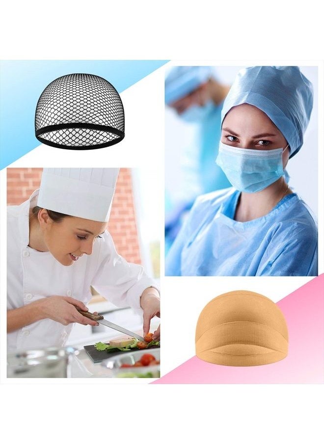 eBoot - eBoot 3 Pack Wig Caps (Neutral Nude Beige and Black Mesh) - Image 1