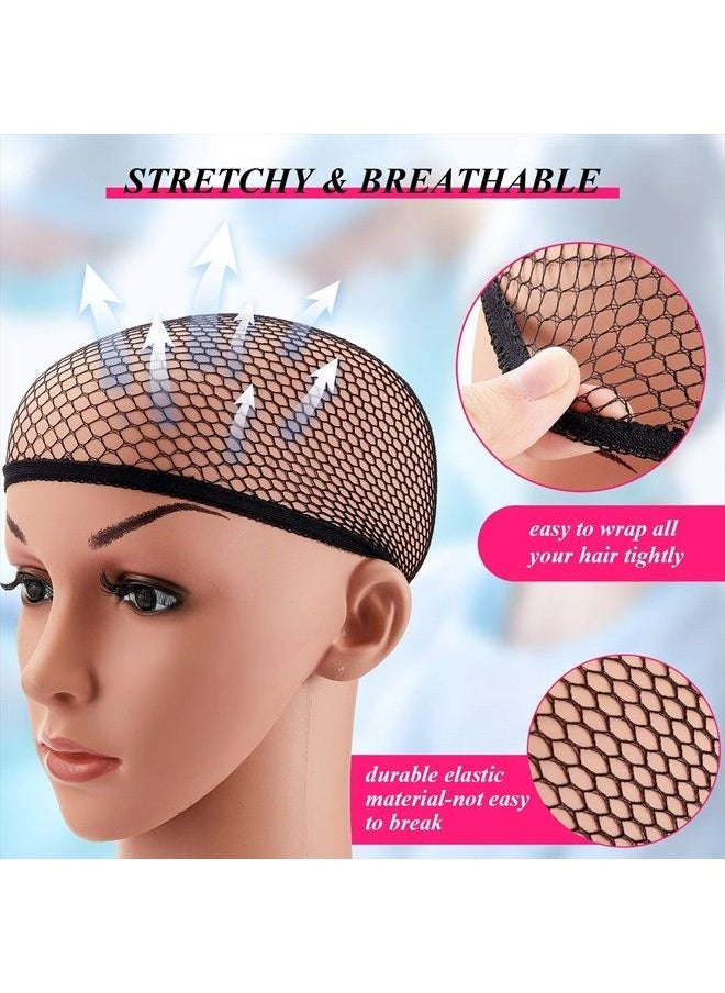 eBoot - eBoot 3 Pack Wig Caps (Neutral Nude Beige and Black Mesh) - Image 1