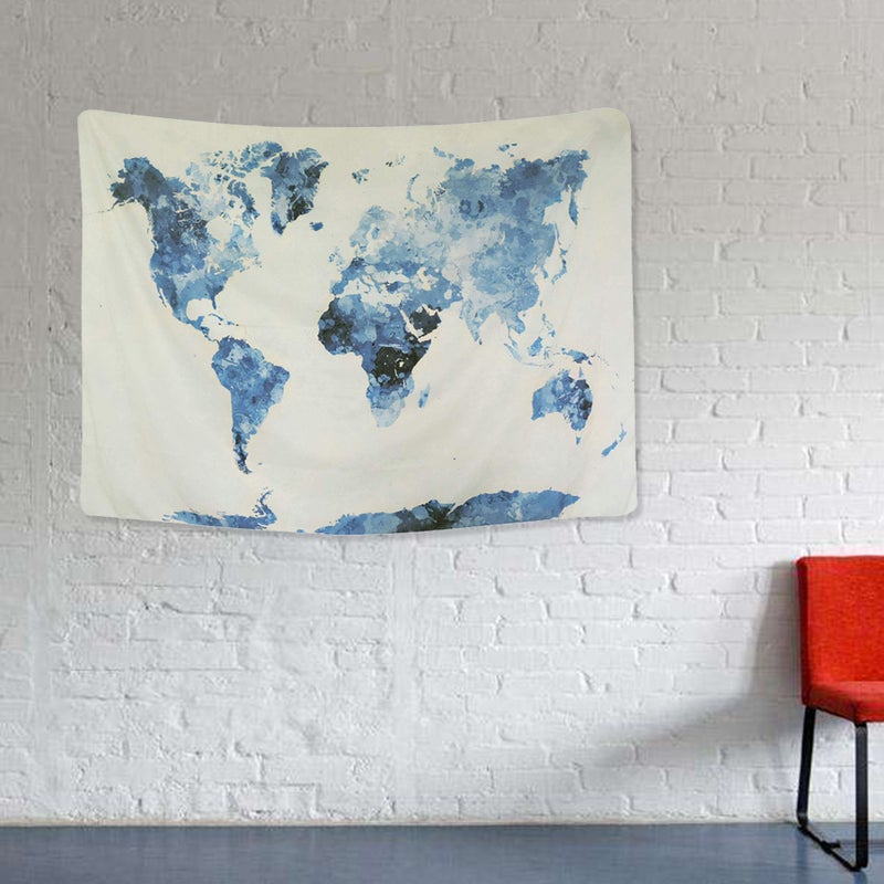 1pc Beach Towel Bath Towel Shawl Tapestry Background Wall for Home Decor (White) - Image 5