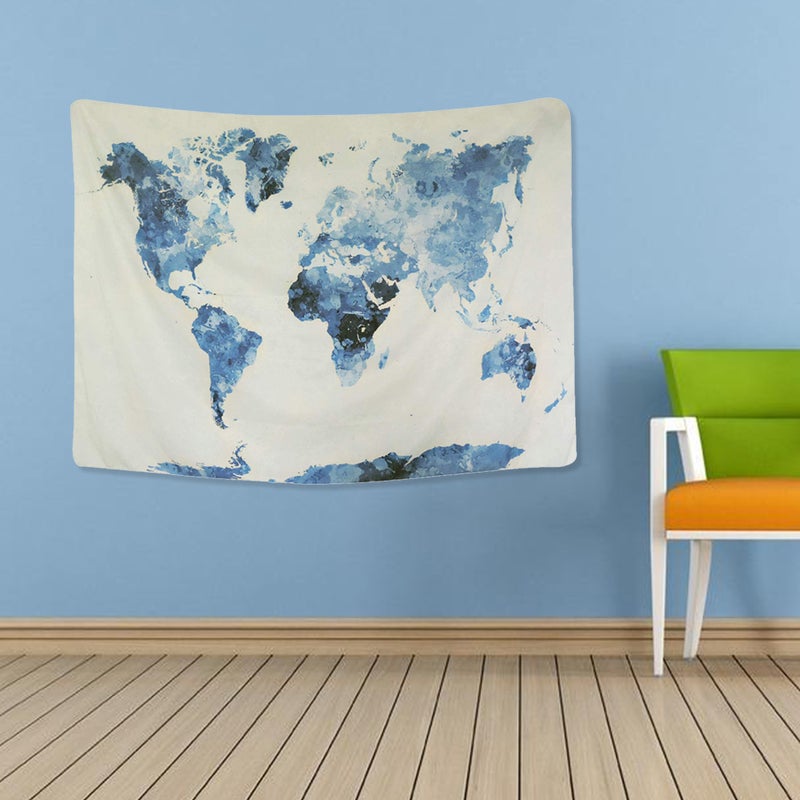 1pc Beach Towel Bath Towel Shawl Tapestry Background Wall for Home Decor (White) - Image 3
