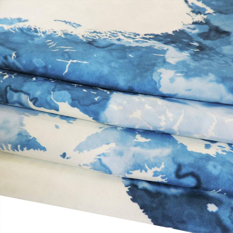 1pc Beach Towel Bath Towel Shawl Tapestry Background Wall for Home Decor (White) - Image 4