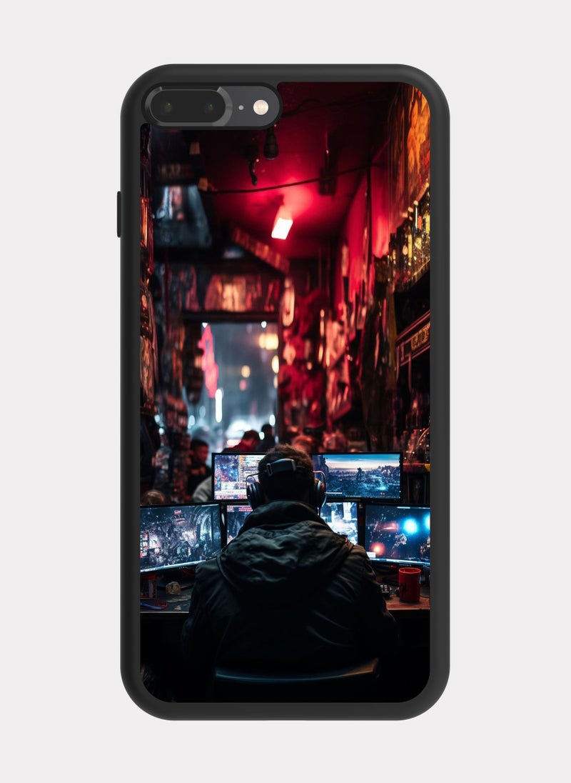 PXLAAT iPhone 7 Plus case cover Gamer Hacker - Image 1
