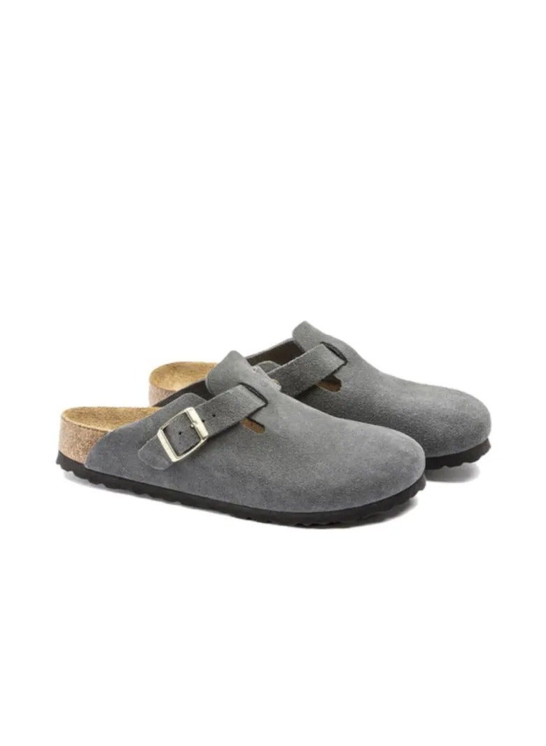 BIRKENSTOCK Boston Soft Footbed Suede Leather-Wide（Sizing runs large; order one size smaller） - Image 5