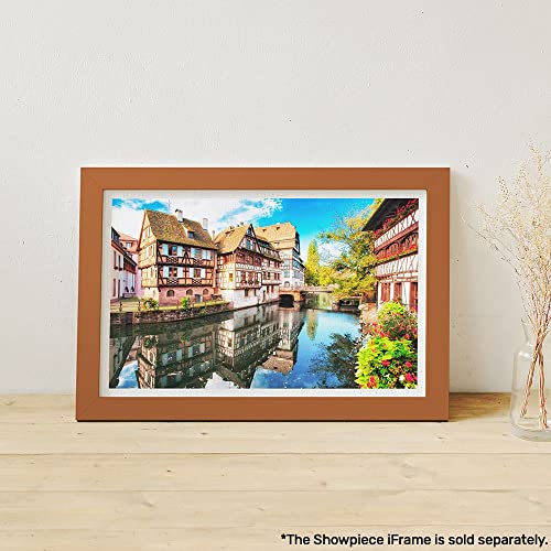 Pintoo Jigsaw Puzzles 1000 Piece for Adults Strasbourg Petite France Beautiful Plastic Puzzle for Home Decor Zero Dust Easy Storage H1597 - Image 5