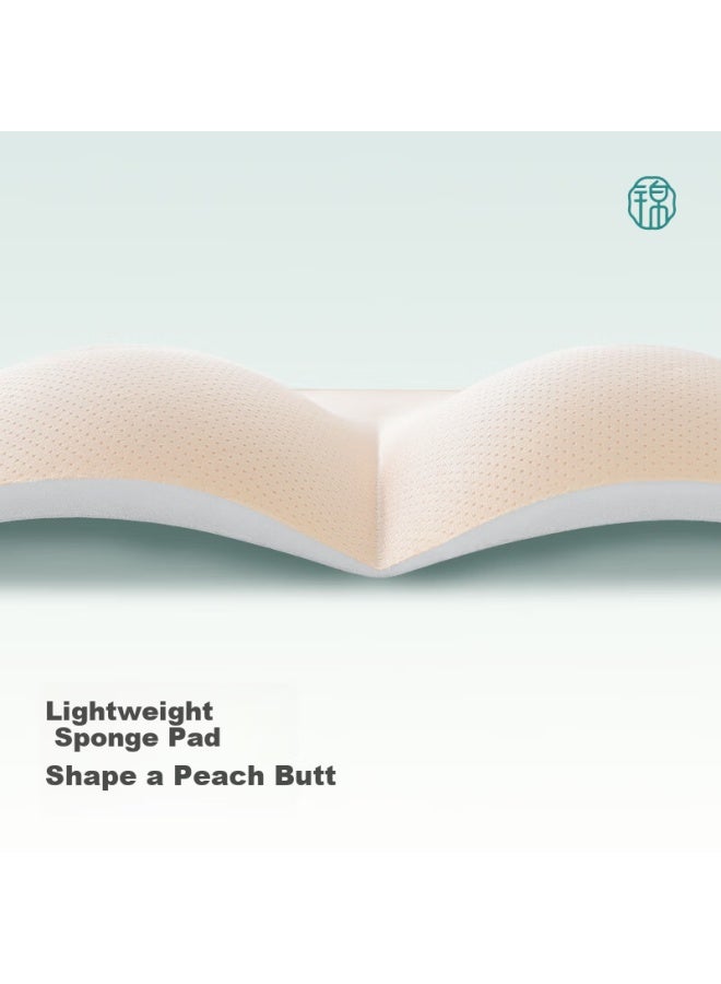 Jindu High-waist Shaping Seamless Lifting Panties Peach Hip Enhancer Nude Xxl - Image 2
