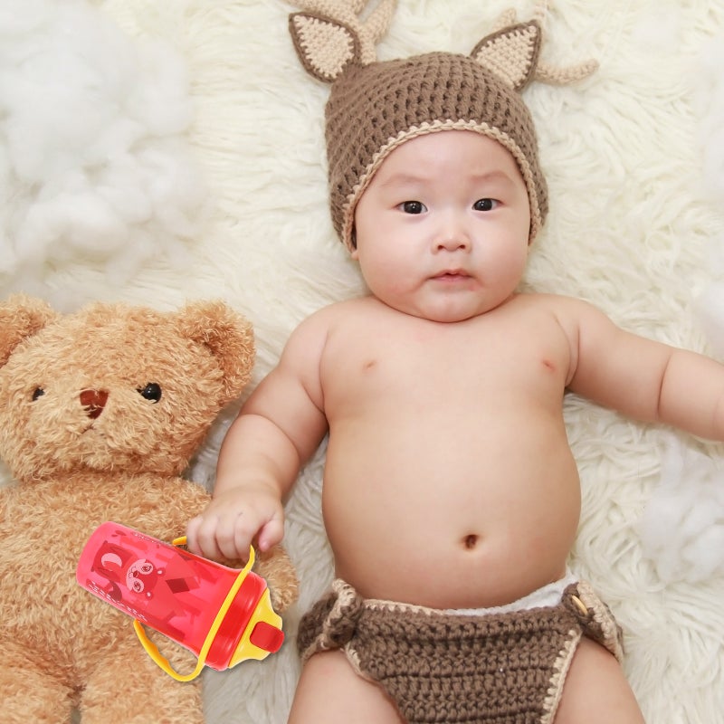 Portable Baby Kids Water Cup Kids Drinking Training Cup Baby Shower - Image 3