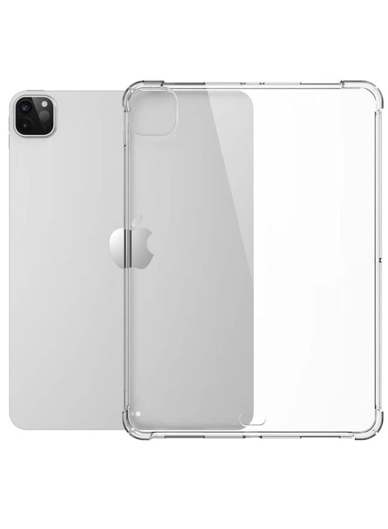 new Case for iPad Air 13" 2024,TPU Soft Lightweight Protective Cover Anti-Scratch Back Shockproof Phone Case for iPad Pro 13 Inch (Clear) - Image 1