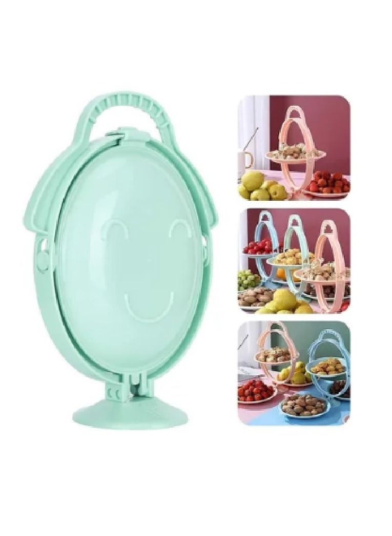 Fruit Storage Basket Creative Personal Fruit Tray 3 layer - Image 1