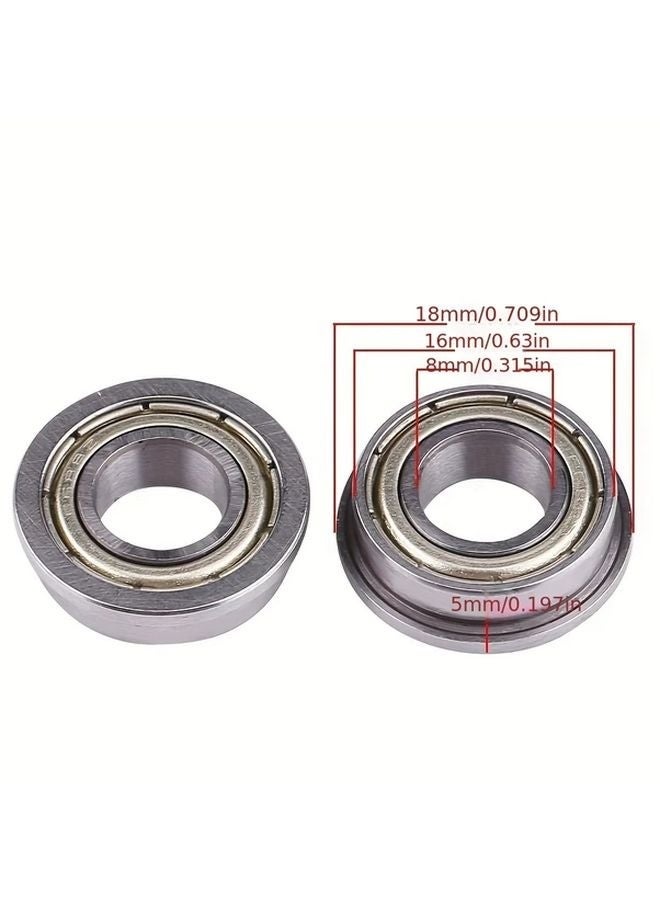 Bukela 10Pcs F688ZZ 8x16x5mm Double Shielded Miniature Ball Bearings Low Noise For Motors - Image 5