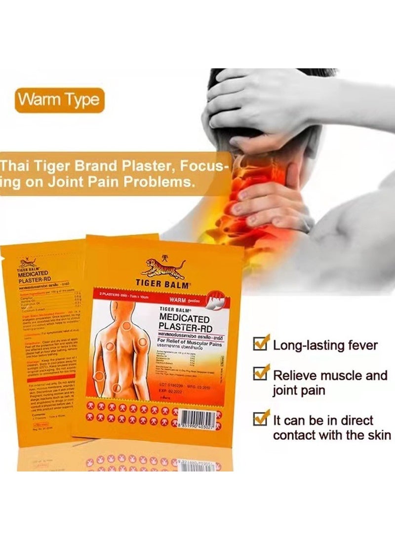 Tiger Balm Pain Relief Medicated Warm Plaster - Image 1