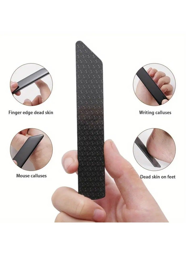 يوكانبي مجموعة مبرد الجلد النانو لليدين والقدمين، مزيل الكالو، مقشر الجلد الميت، أداة باديكير من الزجاج - Image 4