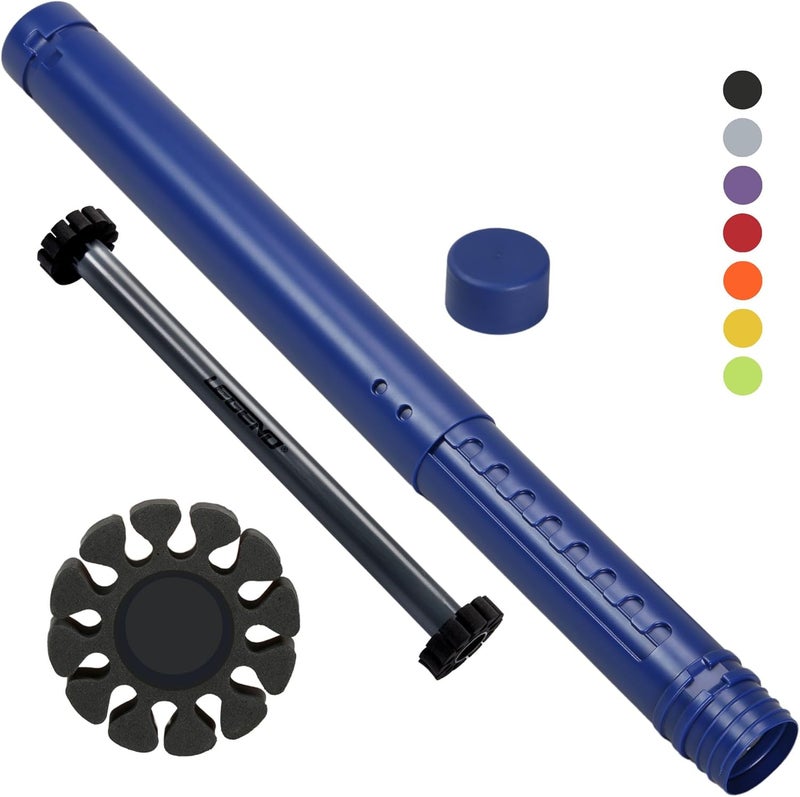 Legend Arrow Tube Case - Adjustable Holder for Hunting, Target Shooting - Extendable Design - Protective EVA Foam Separators Included - Archery Storage for 12 Carbon Arrows - Image 1