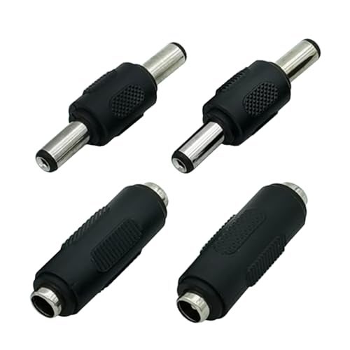 AILTECK 12V 5.5 x 2.1mm Female to Female DC Power Connector Adapter, Male to Male Power Plug Jack for Led Strip Light CCTV Camera - Image 2