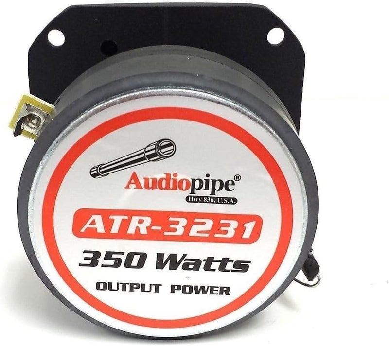 Audiopipe 1 Pair 350 Watts 1" Chrome Super Titanium Tweeter Heavy Duty Car - Image 5