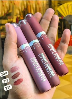 Might Cinema Long-lasting matte lip gloss for full, attractive lips (Might Cinema) 5000 - color 210  - Image 4