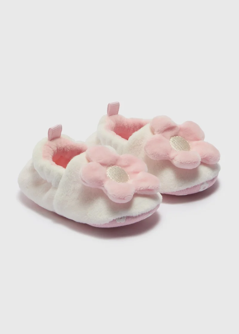 ماتلان Baby Pink 3D Flower Slippers