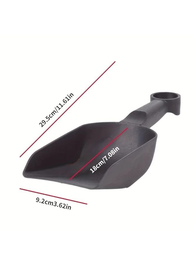 Green Heavy Duty Gardening Spade Ergonomic Handle Flat Blade Soil Turning Planting Tool 1pc - Image 4