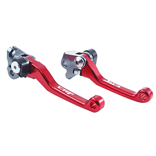 TIRGE Motorcycle CNC Foldable Pivot Clutch Brake Lever Handle for CR125R CR250R 0407 CRF250R CRF450R 0406 CRF250X 0417 CRF450X 0517 - Image 1