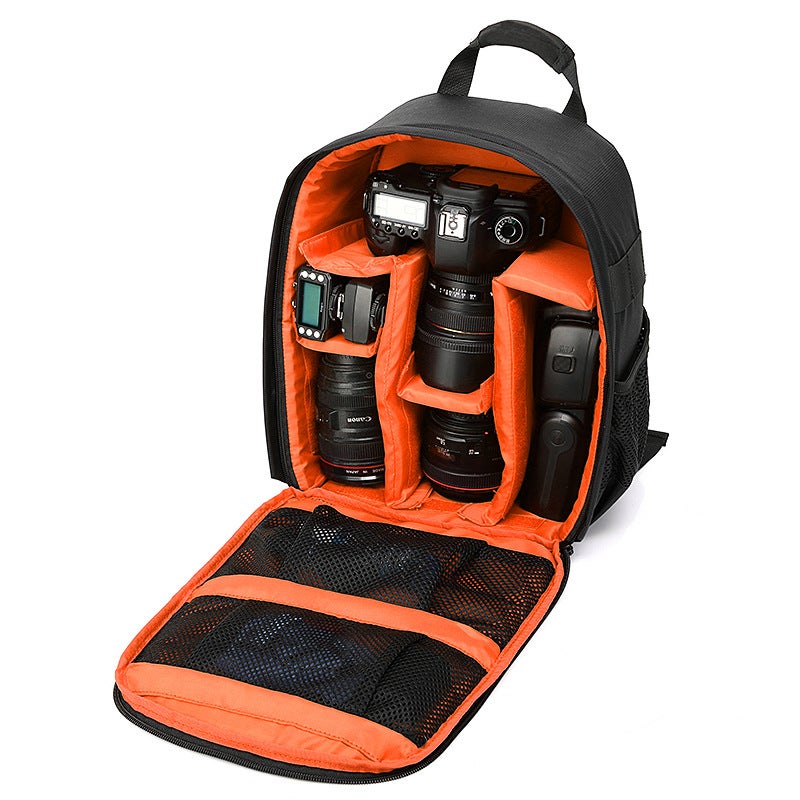 Mirrorless New Casual Slr Camera Bag Pography Bag Camera Bag Shoulder Lens Bag Camera Cover Outdoor Storage Bag - Image 3