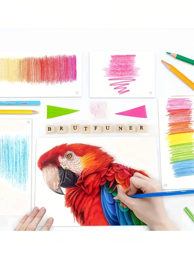 72 Colors Erasable Colored Pencils, 0.5mm Wire Diameter, HB Hardness, Professional, for Adult Artists, Color Pencil Set, Lapices de Colores, Map Pencils, Bulk - Image 4