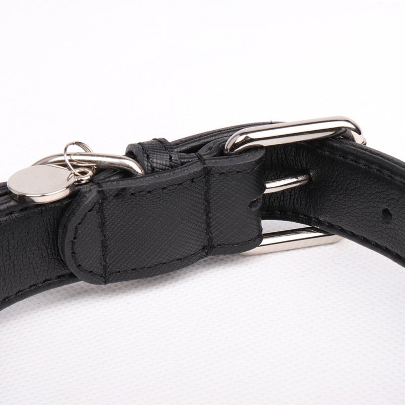 1pc 2.0*40cm Pet Collar Folk-custom Leather Pet Dog Puppy Collar For Pet Dogs - Image 2