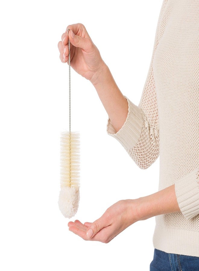 Redecker Natural Pig Bristle and Cotton Cleaning Brush, 12-5/8-Inches - Image 3