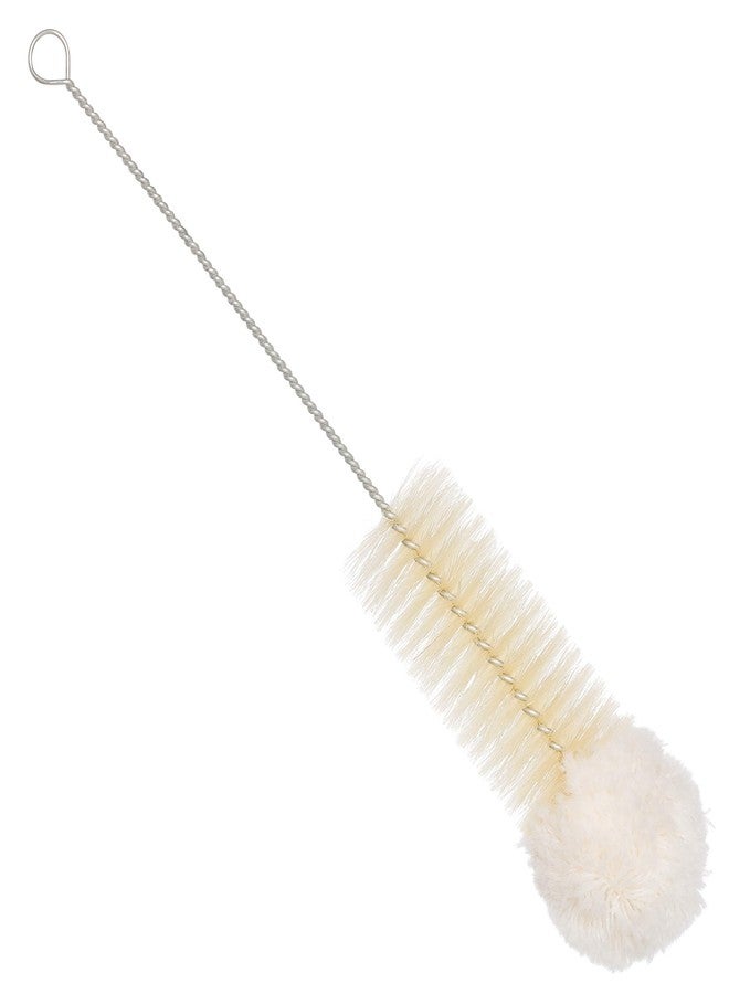 Redecker Natural Pig Bristle and Cotton Cleaning Brush, 12-5/8-Inches - Image 1