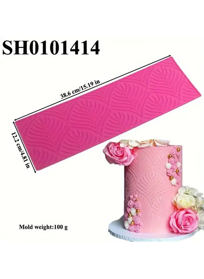Versatile Silicone Cake Border Mold 2252 for Baking Weddings Birthdays Parties - Image 5