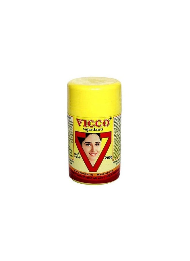 VICCO Icco Vajradanti Tooth Powder 200 Gram  - Image 1