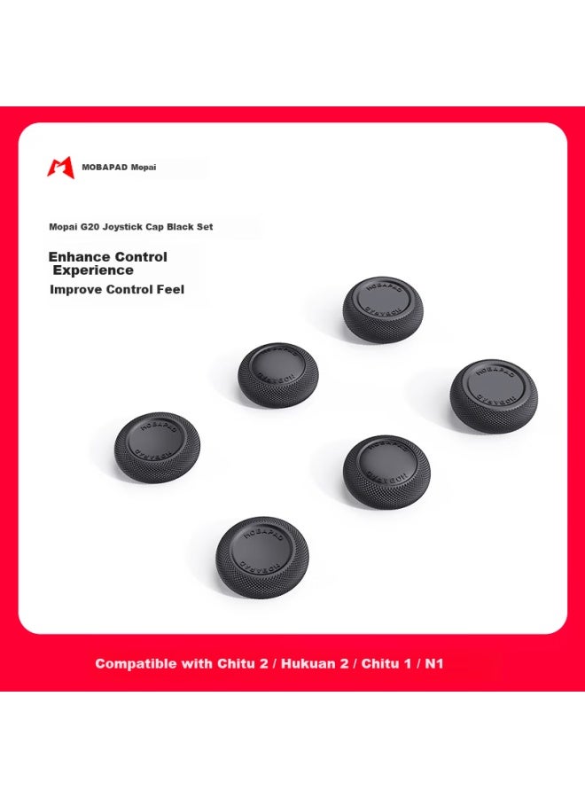 Mobapad Chitu 2 Joystick Cap For Chitu 2/tiger Ben 2/chitu 1/n1 Series Controllers Anti-slip Sweatproof Height Adjustable Joystick Protector Black - Image 1
