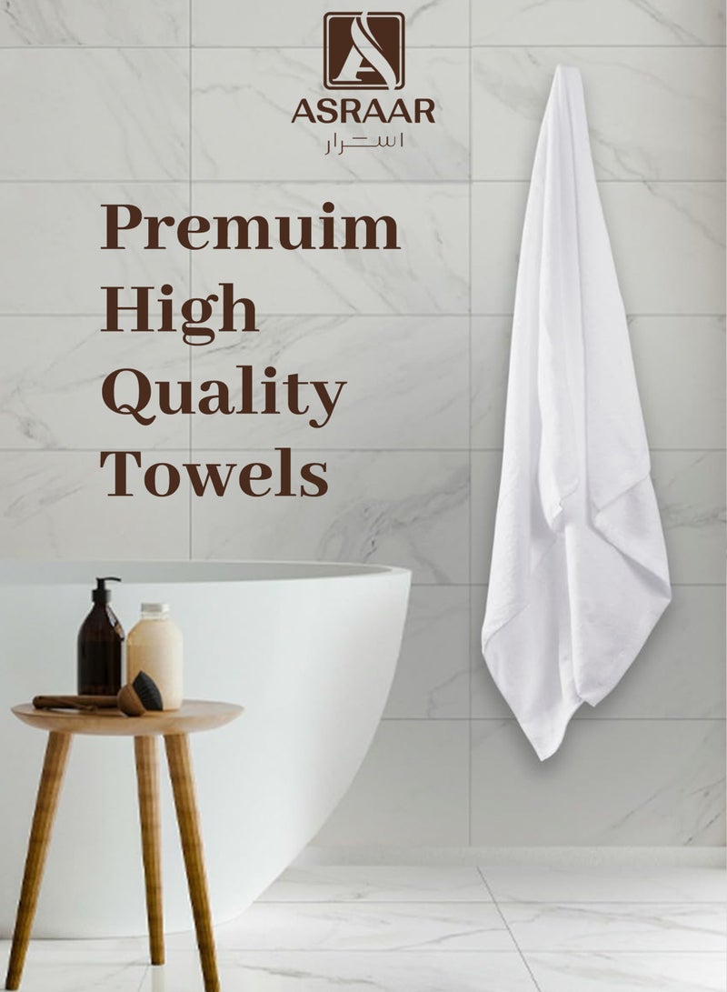 Asraar Bathroom Soft Towels 140 x 70cm 500g – Premium Absorbent Towels for Body and Face – Gentle Touch Fabric for Daily Drying – Multipurpose Use in Home, Spa, Gym, Hotel – Lightweight and Quick Drying Bath Towels for Men and Women – Ideal Gift Choice - Image 2