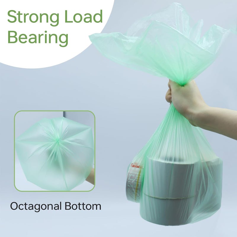 Maykela Small Garbage Bag 50 Bin Bags Green,45 * 50CM - Image 4